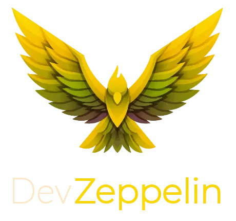 dev zeppelin logo hyper webs gino pietrobon